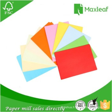 A4 Papier de copie couleur fluorescent 75GSM Papier d&#39;impression